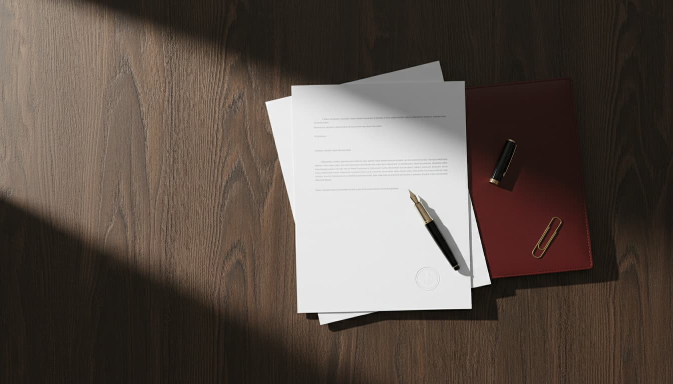 Paraguay residency documents checklist with passport, apostilled certificates, and pen laid out for a 2026 application